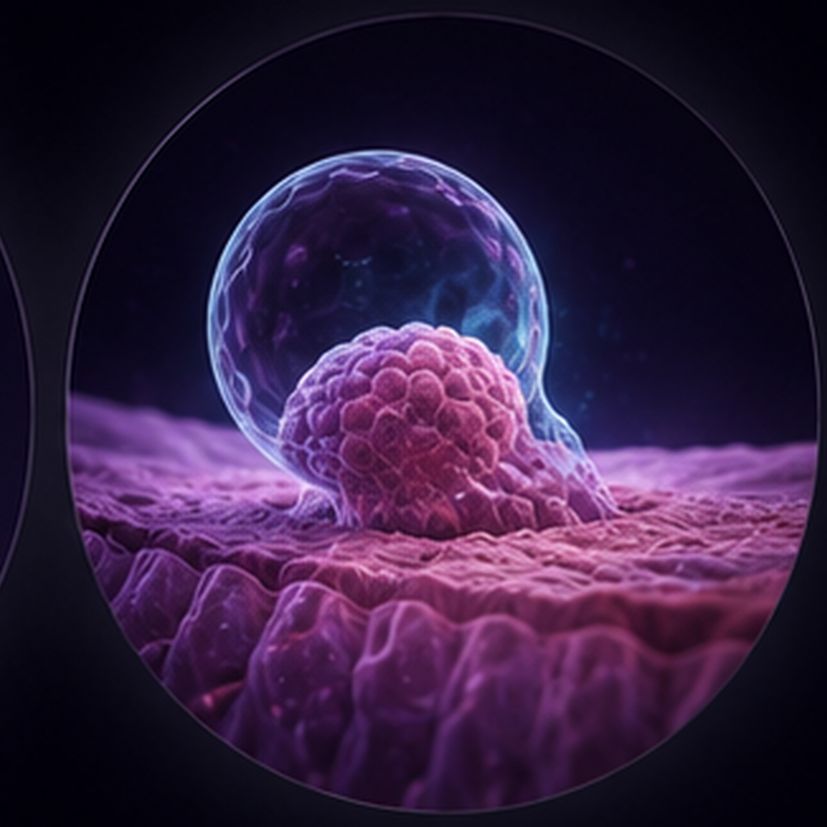 Implantation — blastocyst embedding into the uterine lining